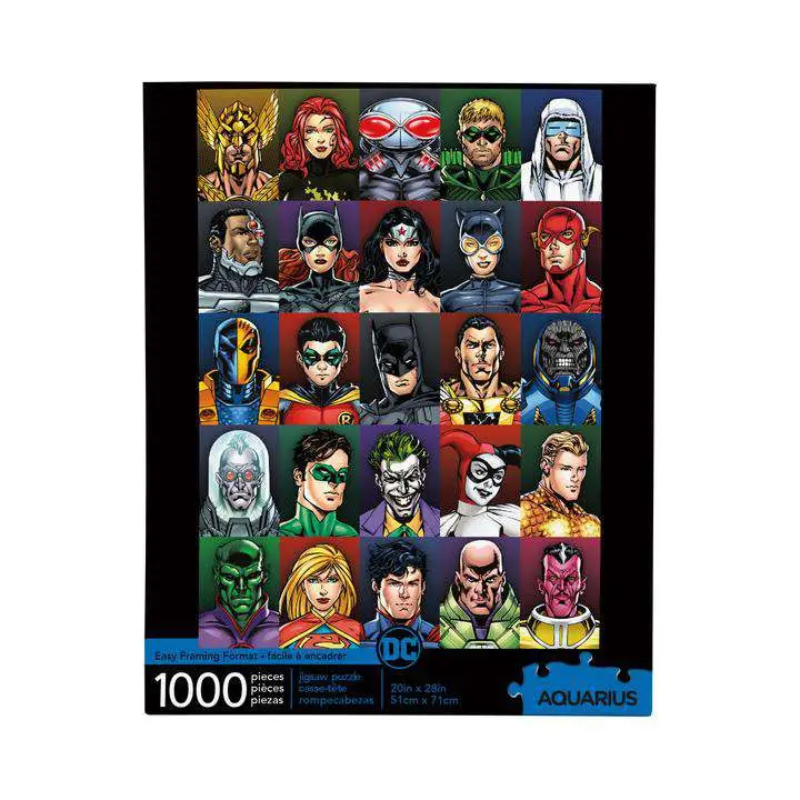 dc faces 1000 pcs puzzle
