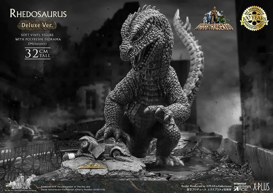 rhedosaurus mono dlx vinyl statue