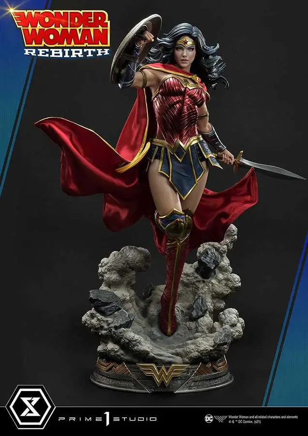 wonder woman rebirth 1/3 statue