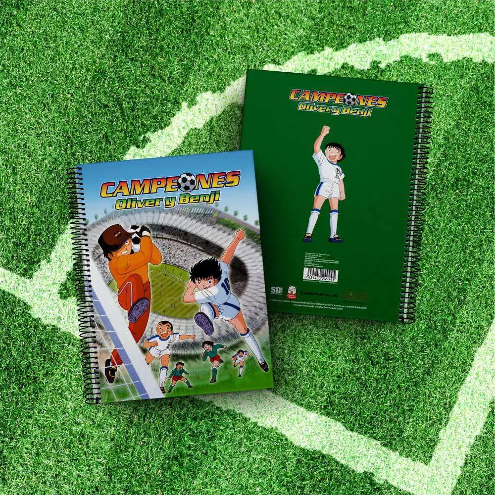 captain tsubasa oliver & genzo notebook