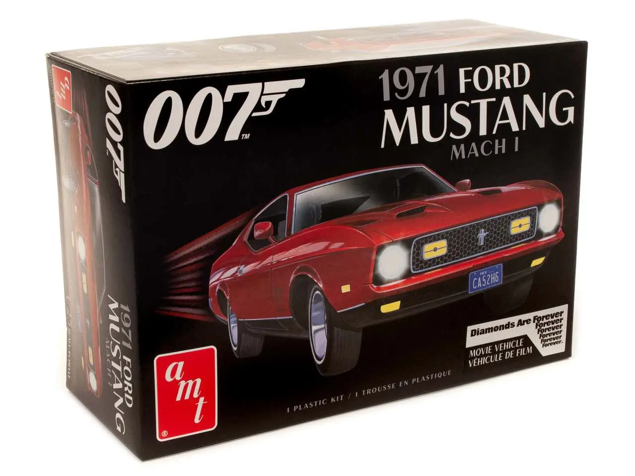 james bond 1971 ford mustang model kit