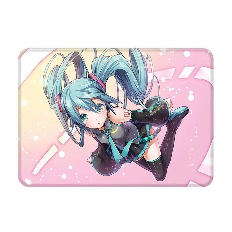 hatsune miku speckles floor mat