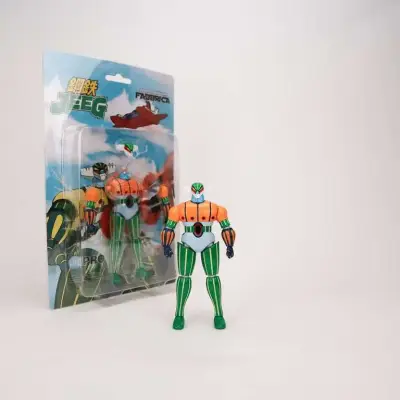 Jeeg Mini Metal Fabbrica Retro (Orange) Action Figure