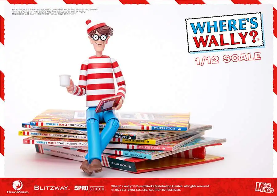 where's wally 1/2 scale reg. figure