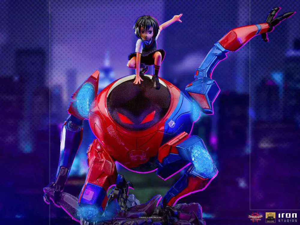 spiderverse peni parker + sp//dr statue