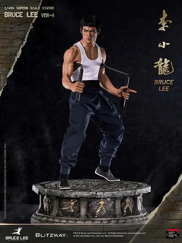 bruce lee superb scale statue
