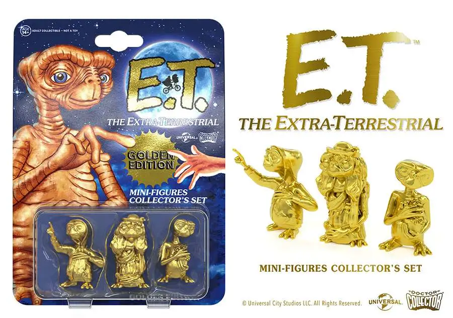 et mini figure golden set