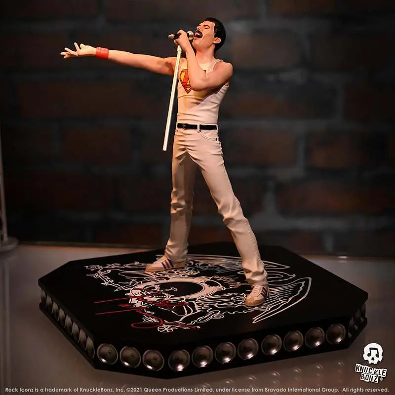 rock iconz queen freddie mercury statue