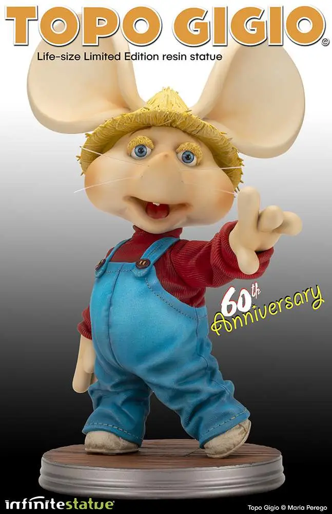 topo gigio life size limited statue