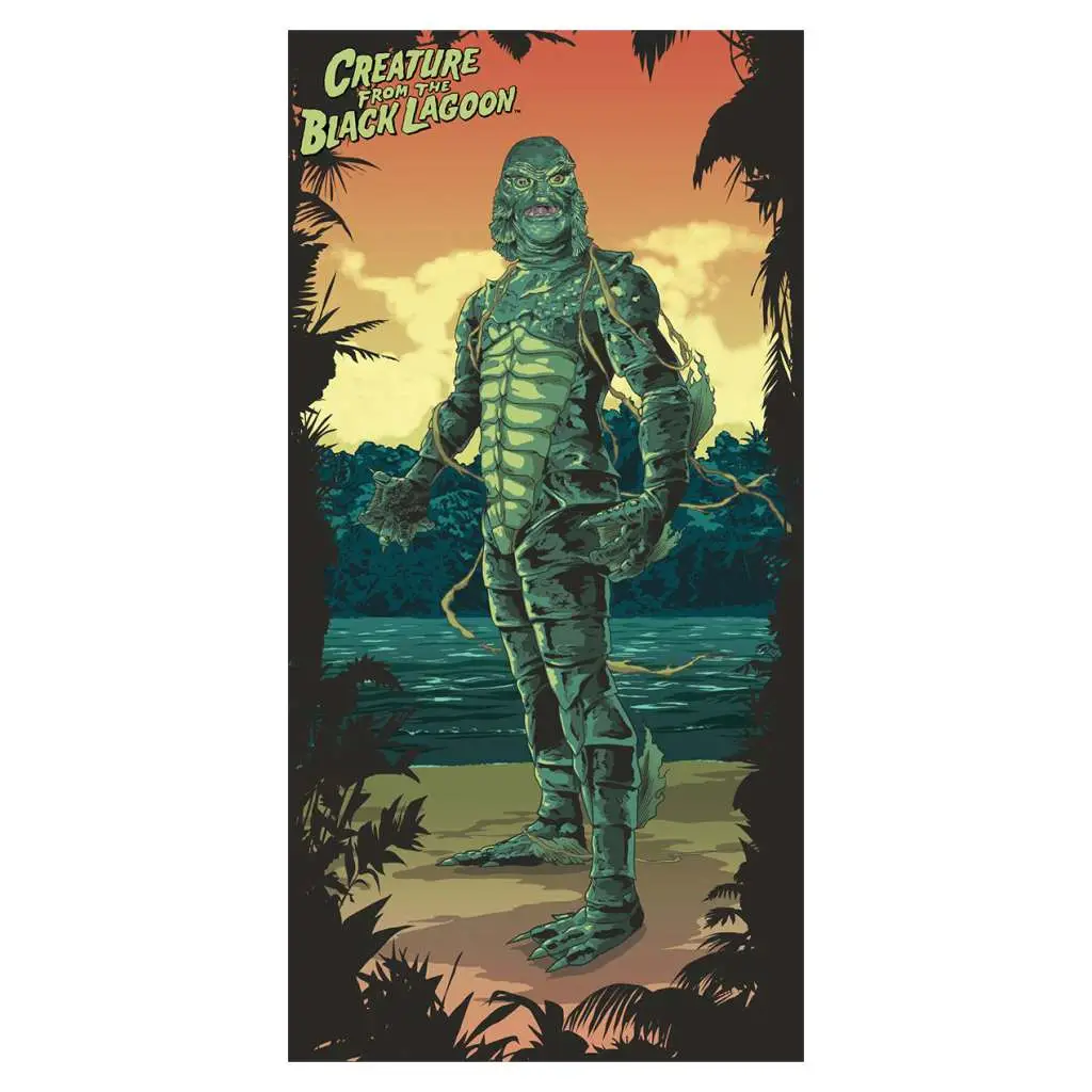 um creature from black lagoon towel