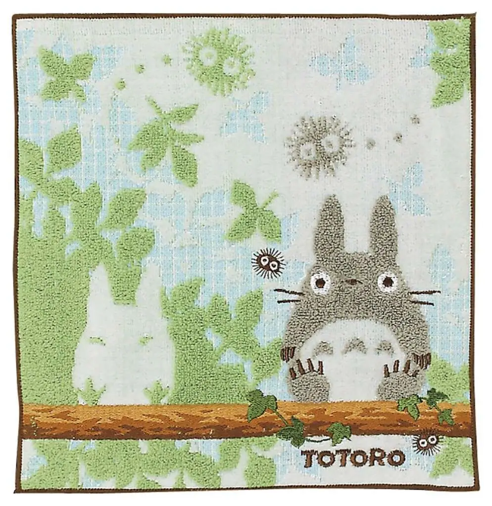 tototo on a branch mini towel