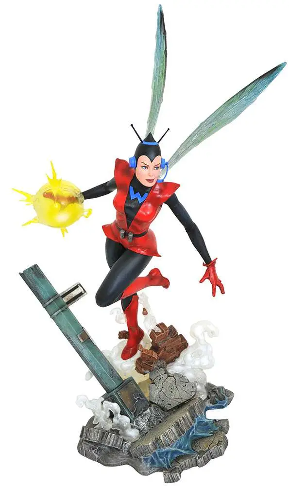 marvel gallery comic wasp pvc statue