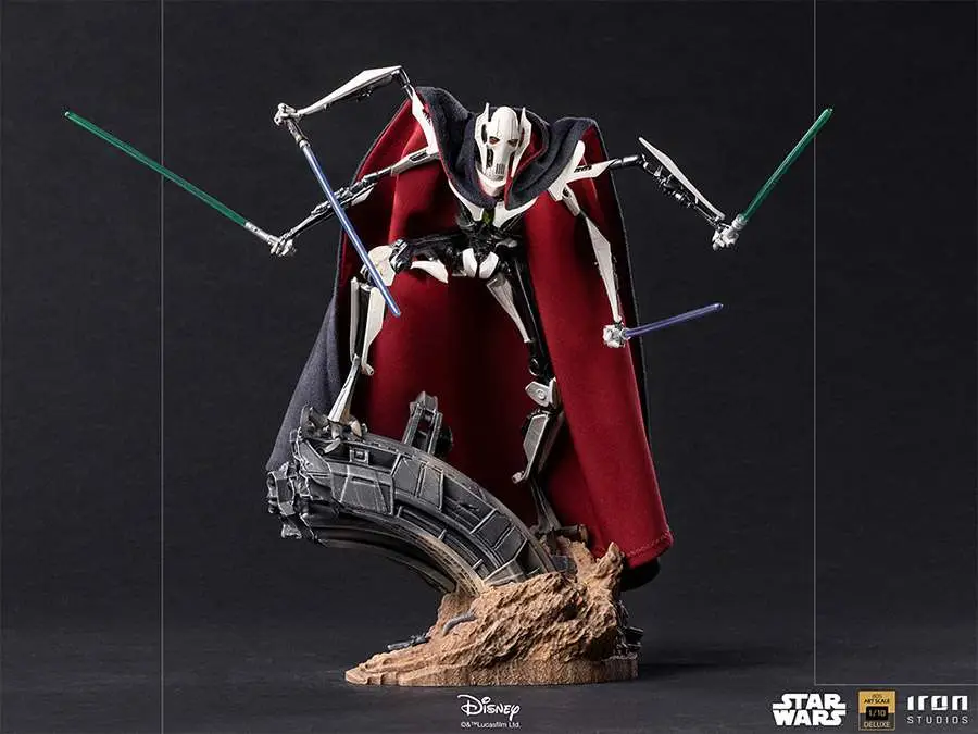 sw general grevious 1/10 art dlx st