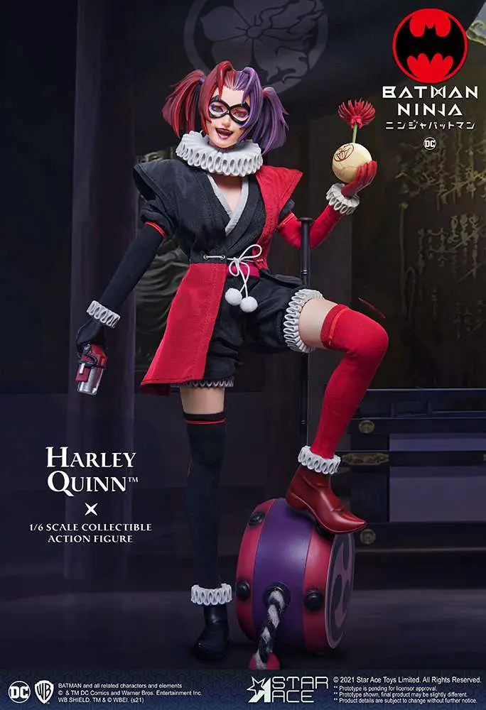 batman ninja 1/6 harley quinn version af