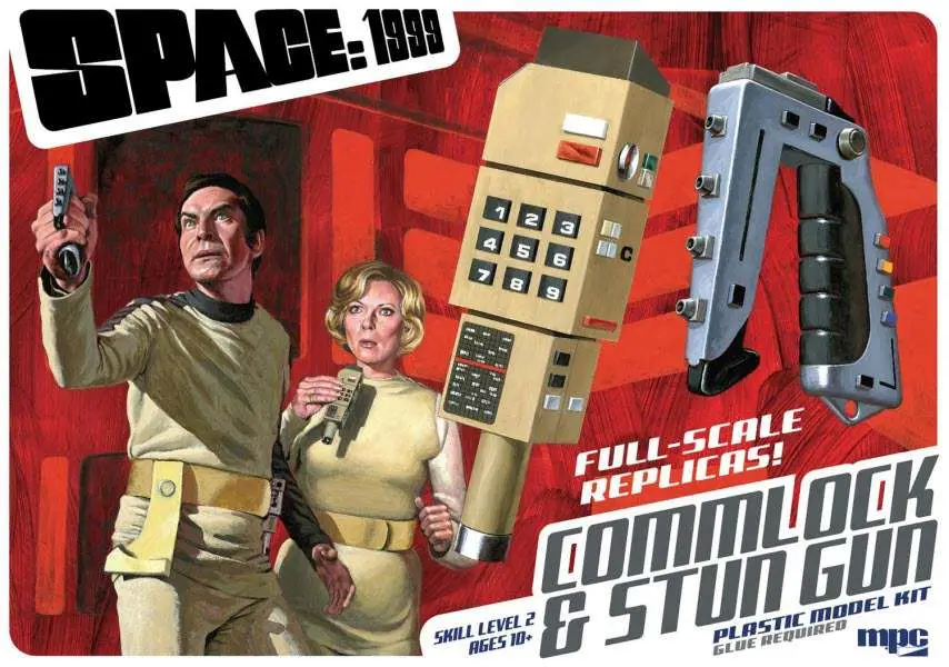 space 1999 stun gun/commlock model kit