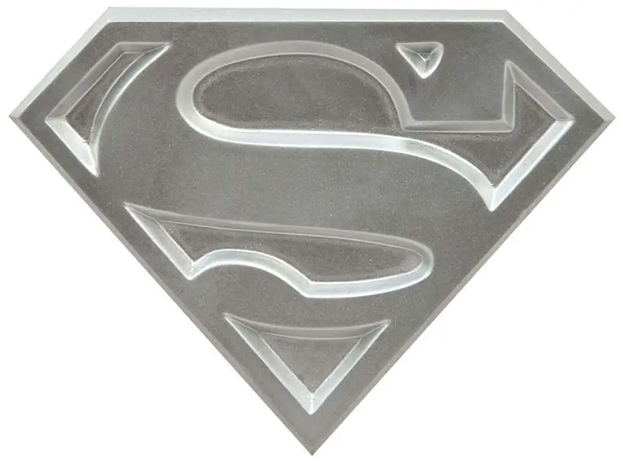 superman animated ser logo bottle opener