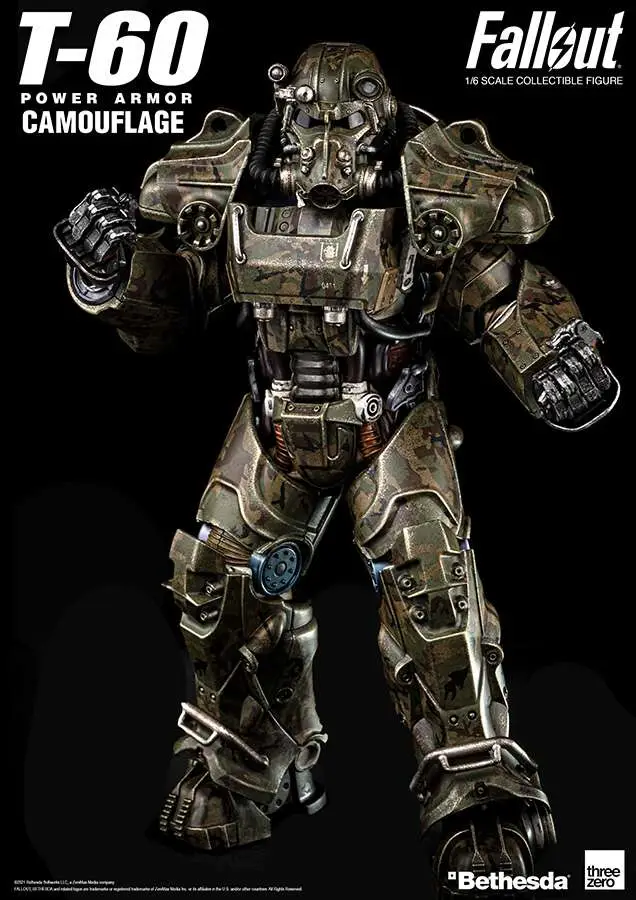 fallout t-60 camouflage power armor af