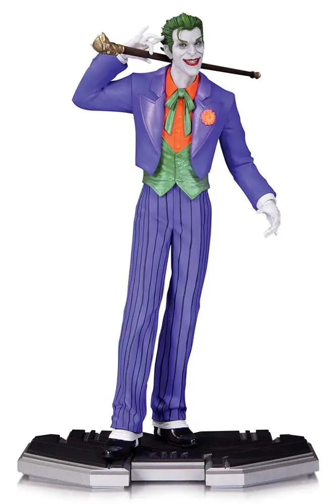 dc comics icons joker statue