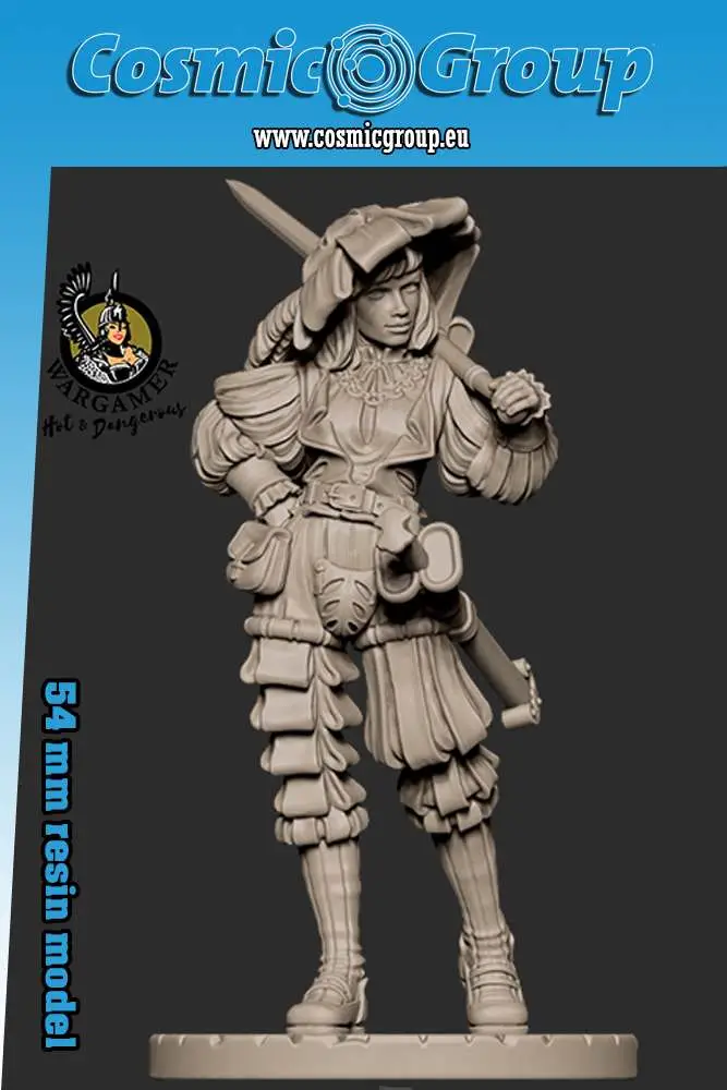 54 mm greta the landsknecht