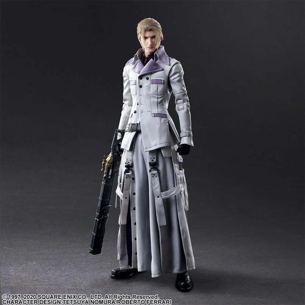 ff vii remake rufus shinra play arts kai