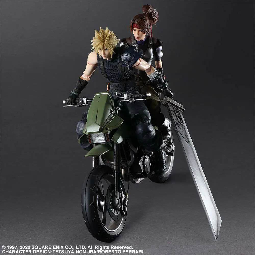 ff vii remake cloud jessie & motor pak
