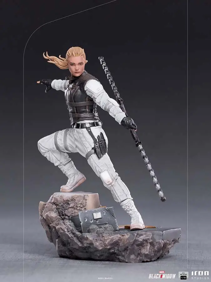 black widow yelena 1/10 art statue