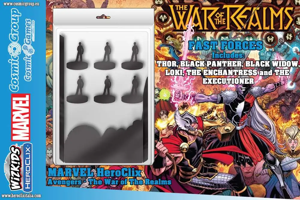 mhc avengers war of realms fast forces