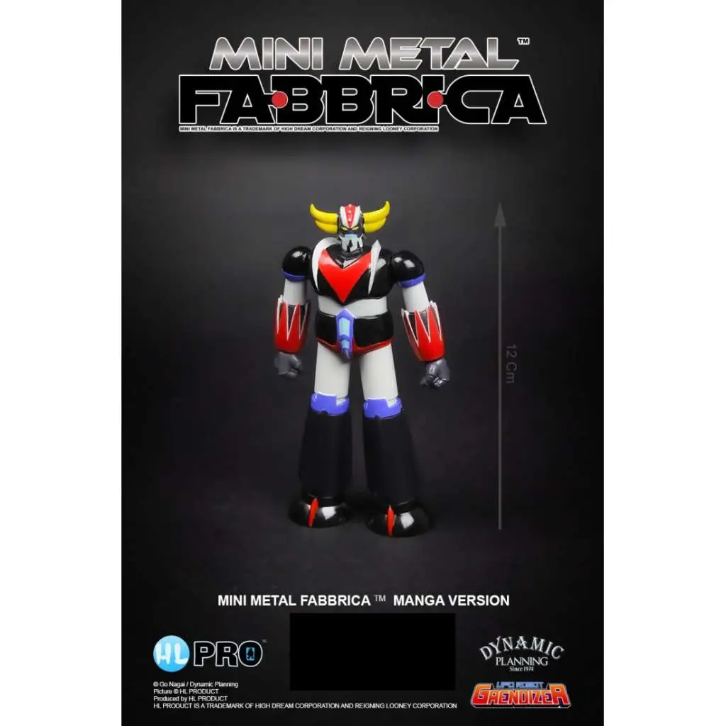 grendizer mini metal fabbrica manga