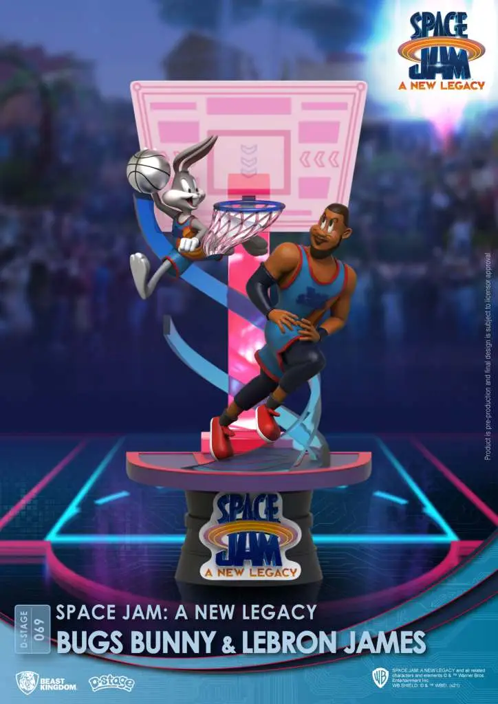 d-stage space jam 2 bug bunny +  lebron