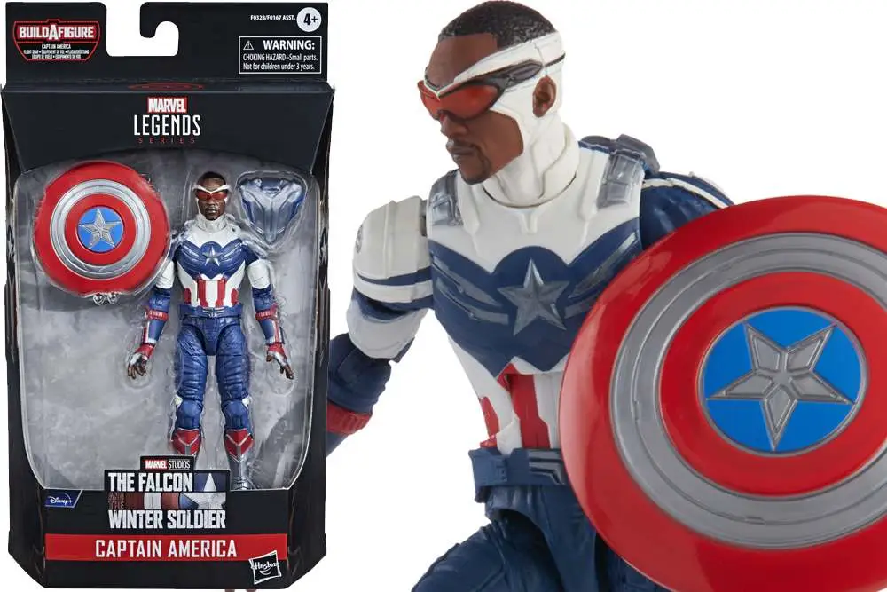 marvel legends falcon cap america af
