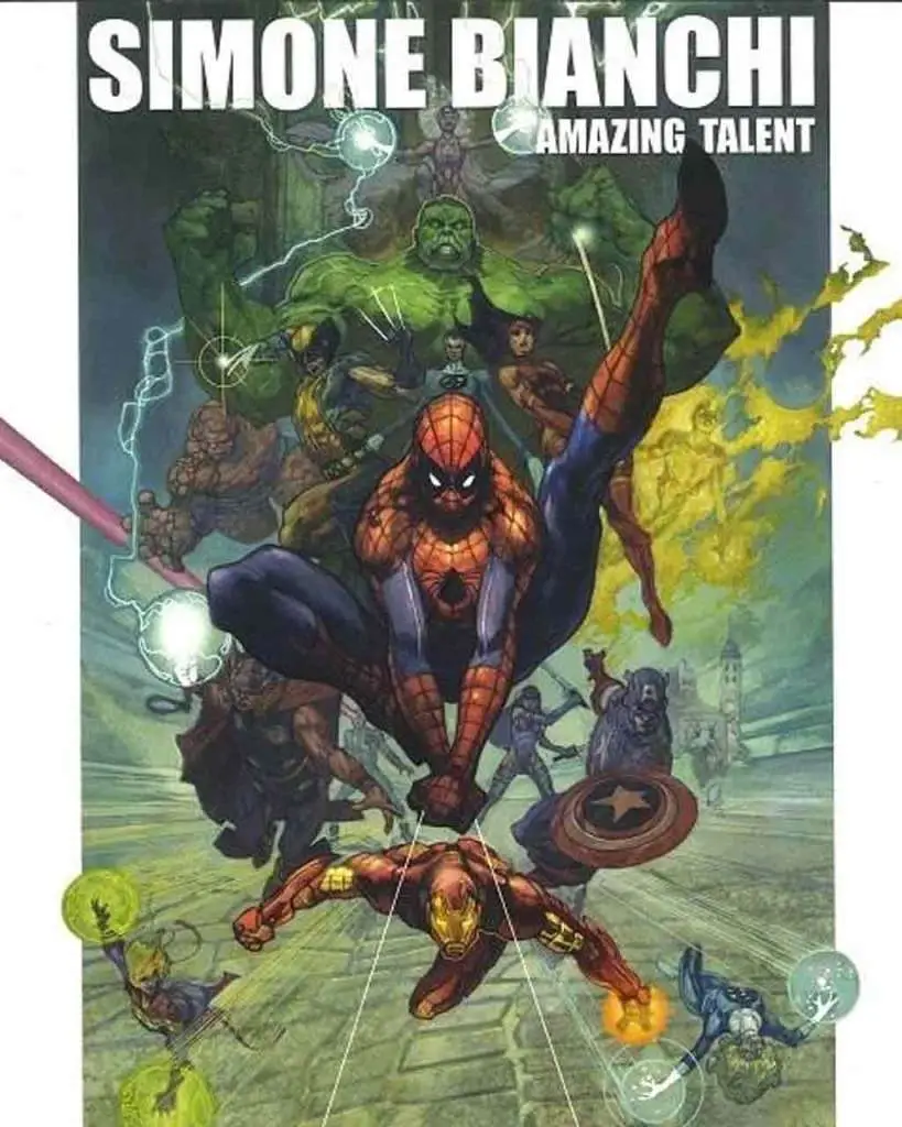 simone bianchi - artbook - amazing talent