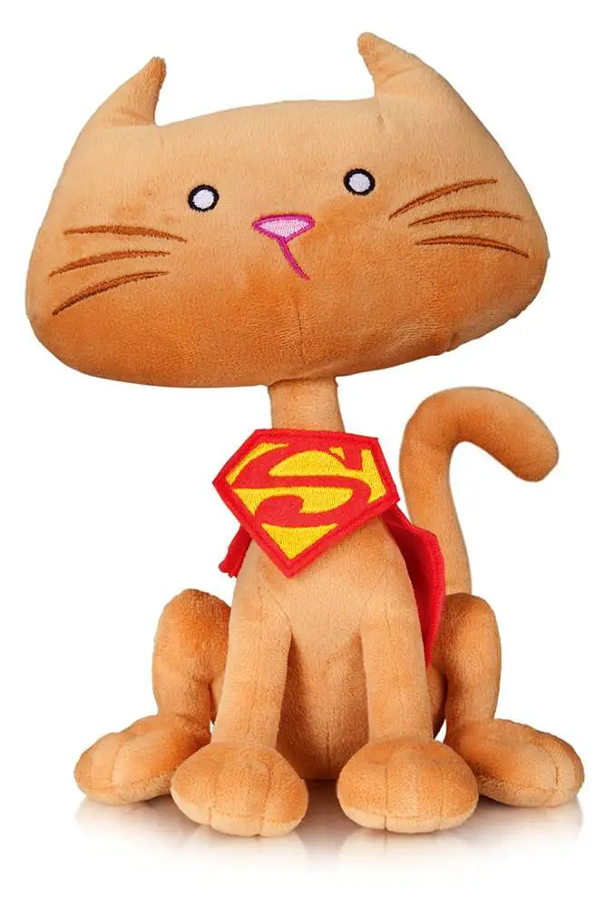 dc comics super pets streaky plush fig