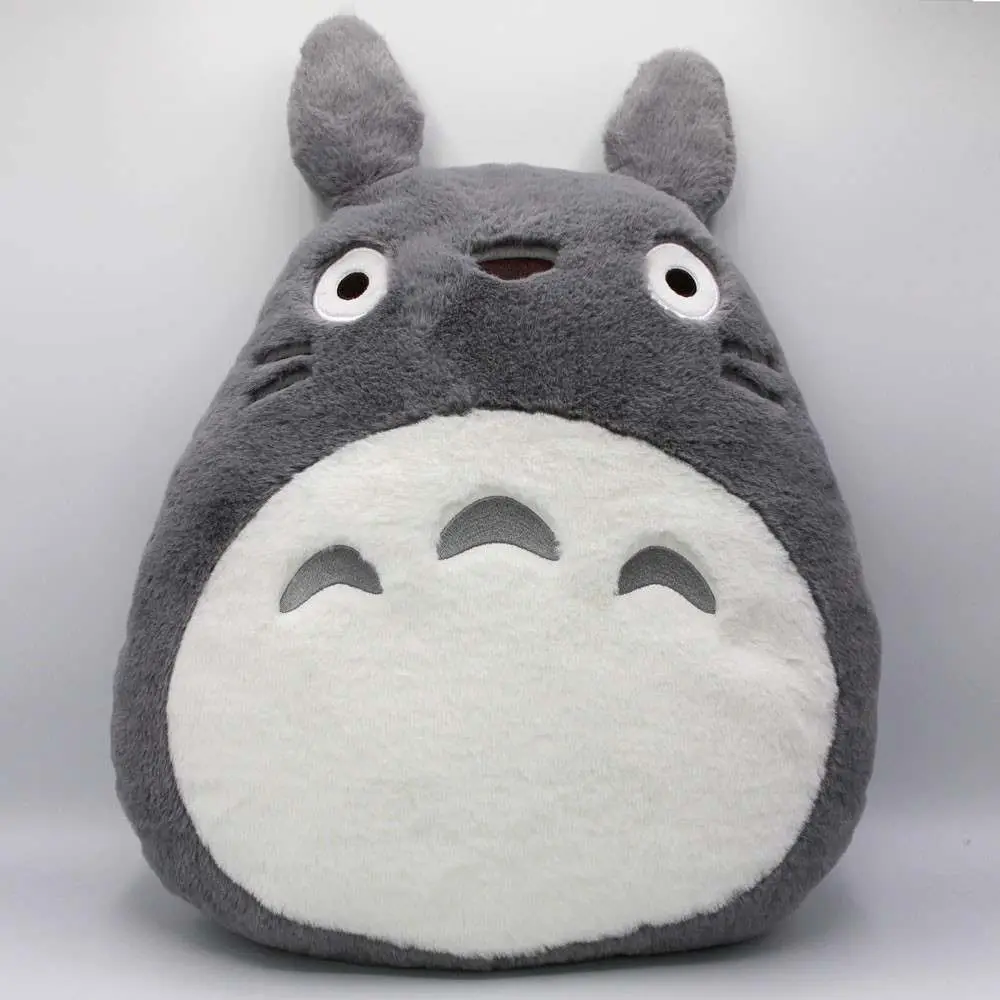 totoro nakayoshi grey cushion