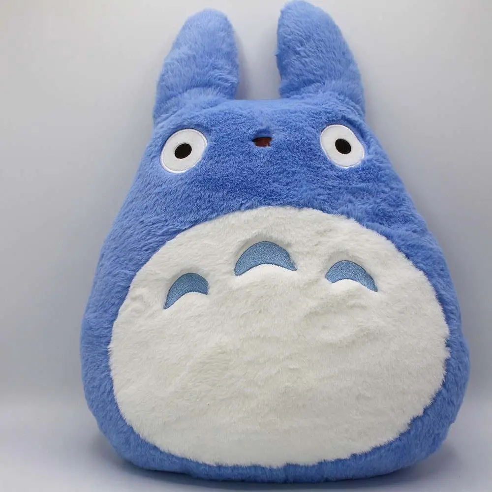 totoro nakayoshi blue cushion