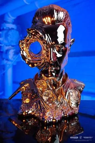 terminator t-1000 liquid metal art mask