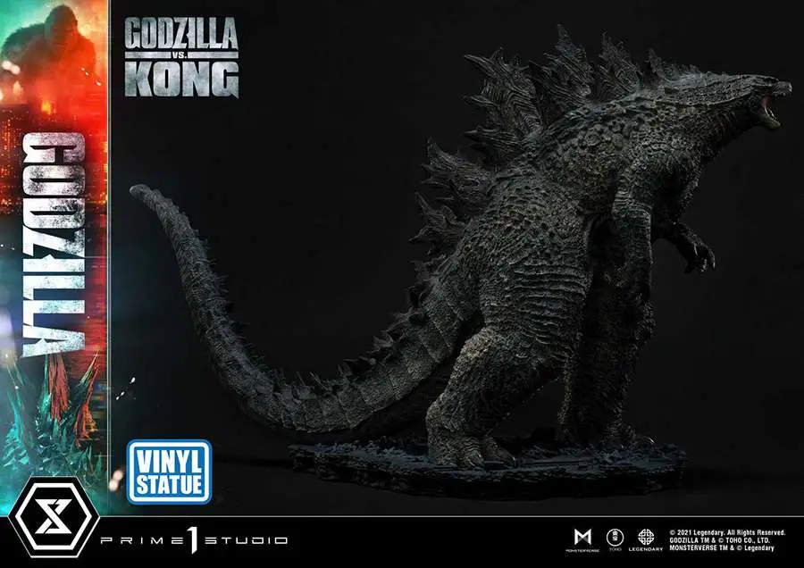 godzilla vs kong godzilla vinyl statue