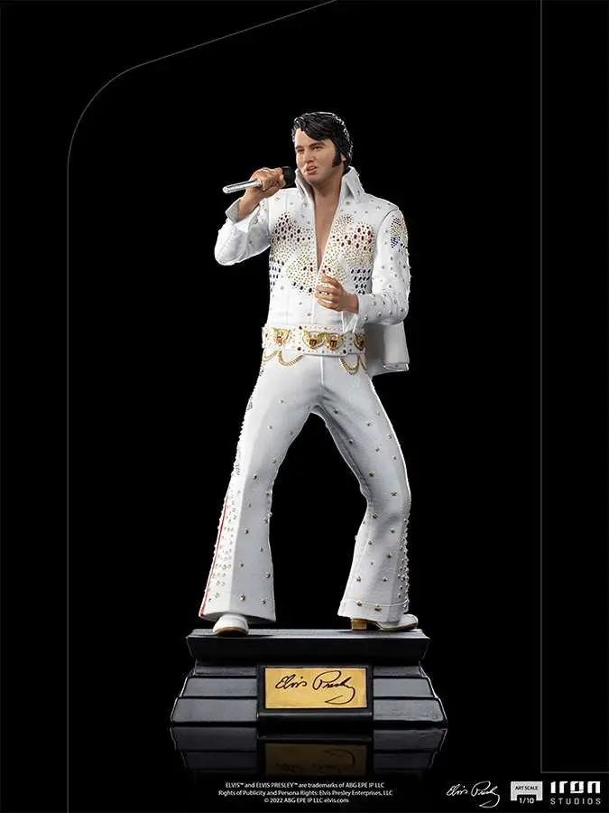 elvis presley 1973 1/10 art statue