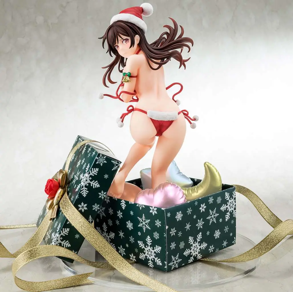 rent a girlfriend mizuhara santa bikini