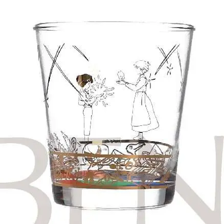 howl's moving castle howl & sophie glass