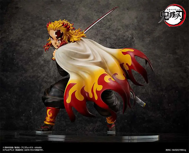 demon slayer kyojuro flame hashir 1/4 st