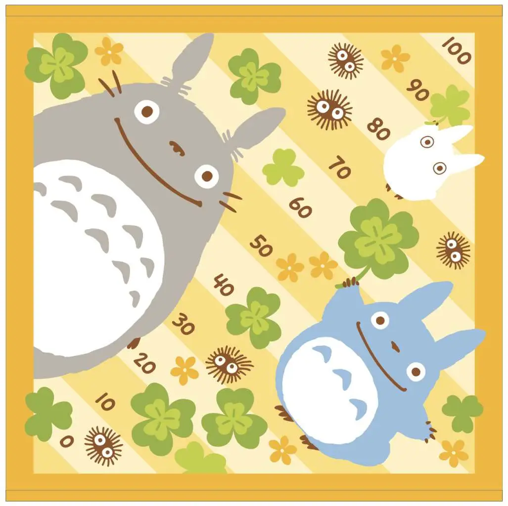 totoro clover 90x90 blanket