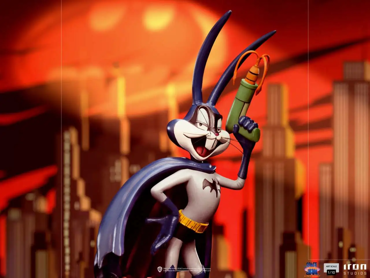 space jam 2 bugs bunny batman 1/10 stat