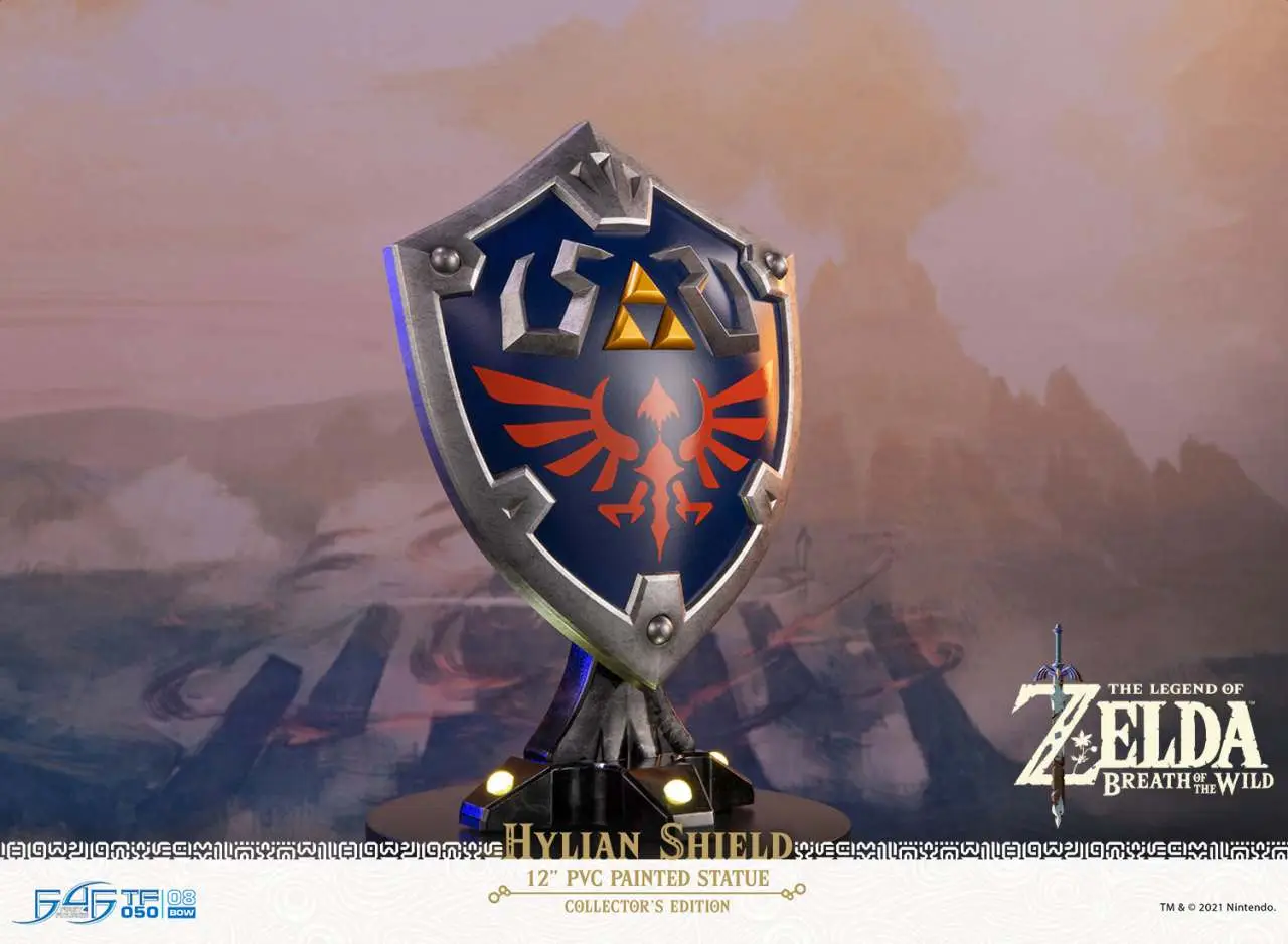 legend of zelda hylian shield pvc col ed