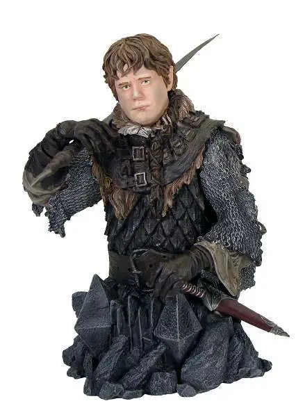 lotr sam in orc armor mini bust