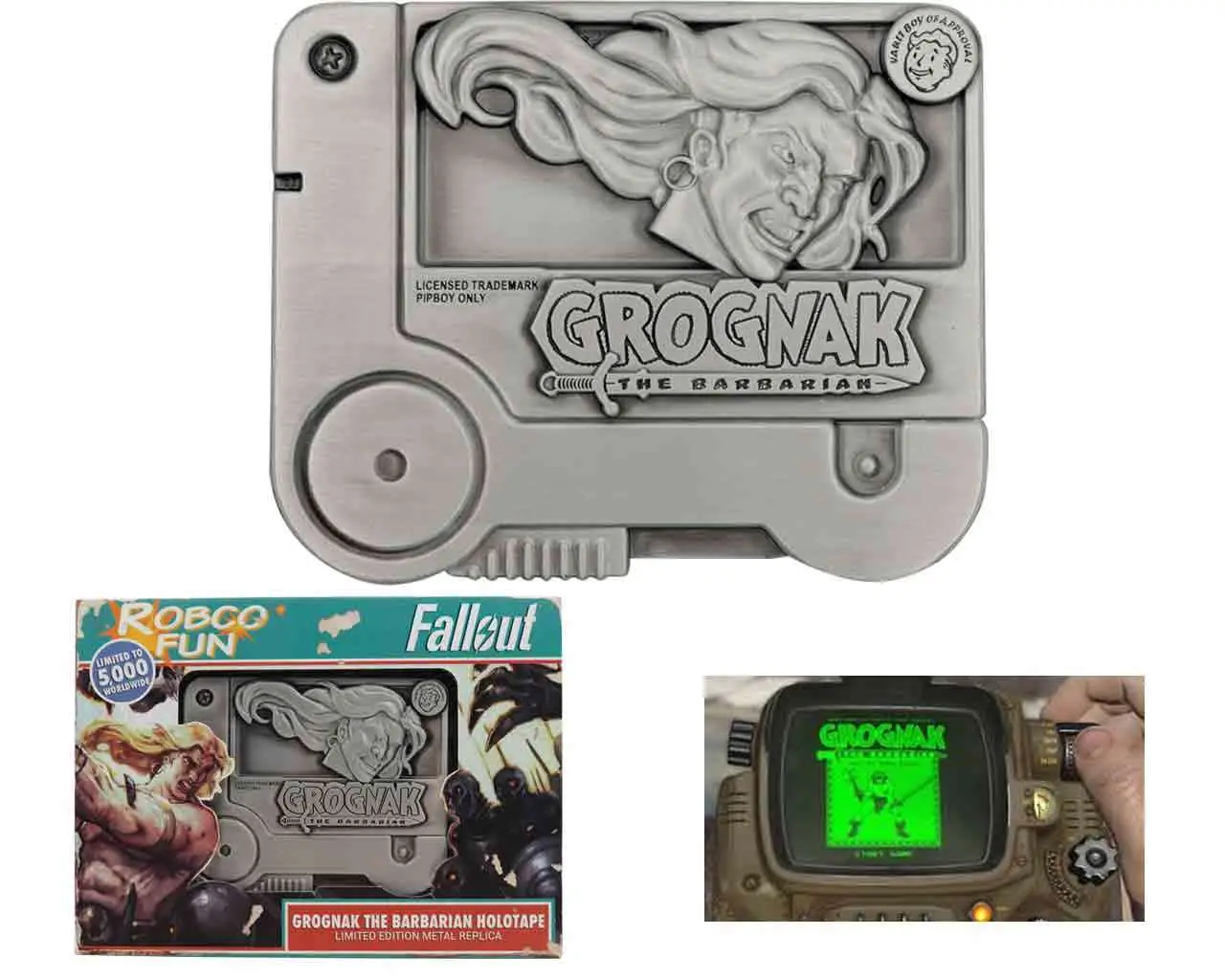Fallout Grognak The Barbarian Holotape Replica