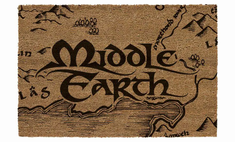 lotr middle earth 60x40 doormat
