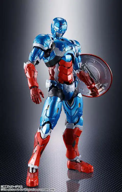 captain america tech-on avangers shf