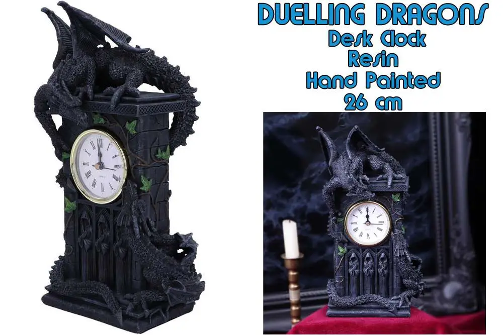 duelling dragons clock