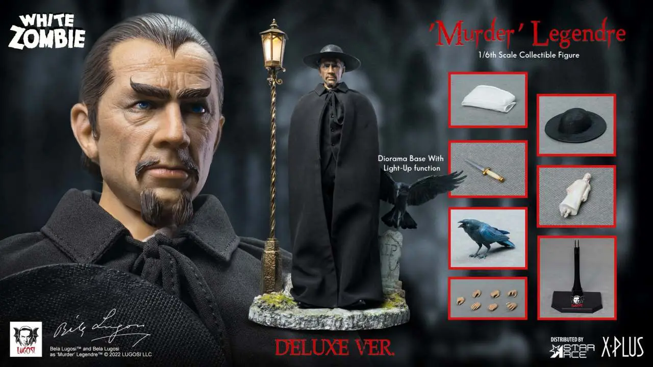 murder legendre bela lugosi 1/6 dlx af