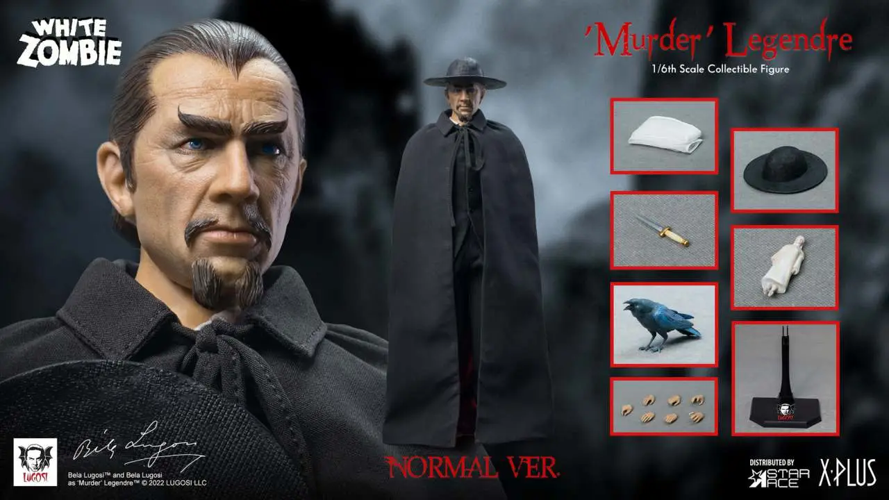 murder legendre bela lugosi 1/6 reg. af